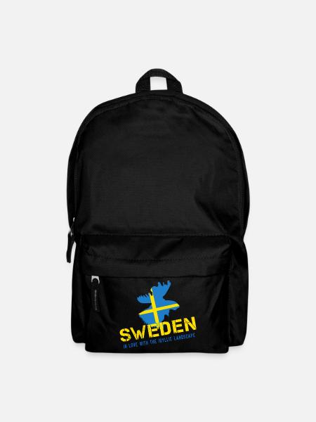 Schweden Suède - Sac à dos - noir