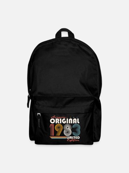 1983 Jahrgang Vintage Retro Geburtstag Geschenk - Rucksack - Schwarz