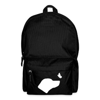Rhodesian Ridgeback mit Schmetterling - Rucksack - Schwarz - Vorne