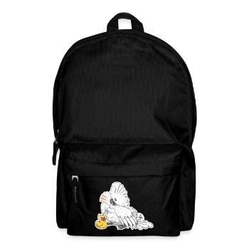 Regenschirm Kakadu - Rucksack - Schwarz - Vorne