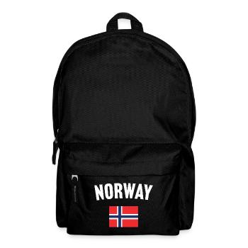 Norway Flag - Backpack - black - Front