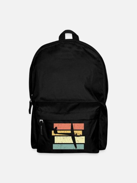 Gliding retro vintage - Backpack - black