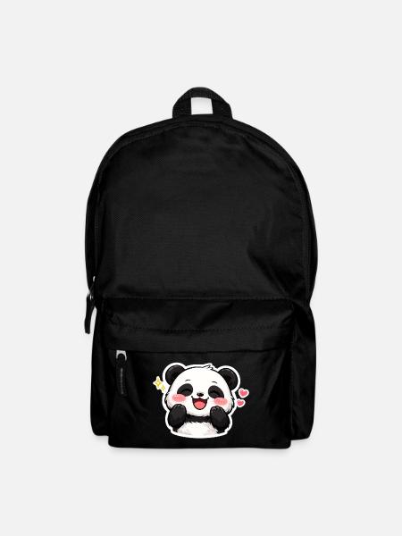 Happy Panda – Love Mode ON 🐼💖 - Rucksack - Schwarz