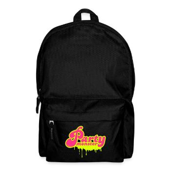 PARTY MONSTER - Sac à dos - noir - Devant
