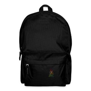 namaste namasta meditation - Backpack - black - Front