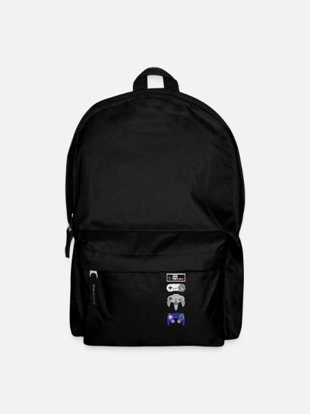Retro Gaming Controller Konsole Gamepad Gamer - Rucksack - Schwarz