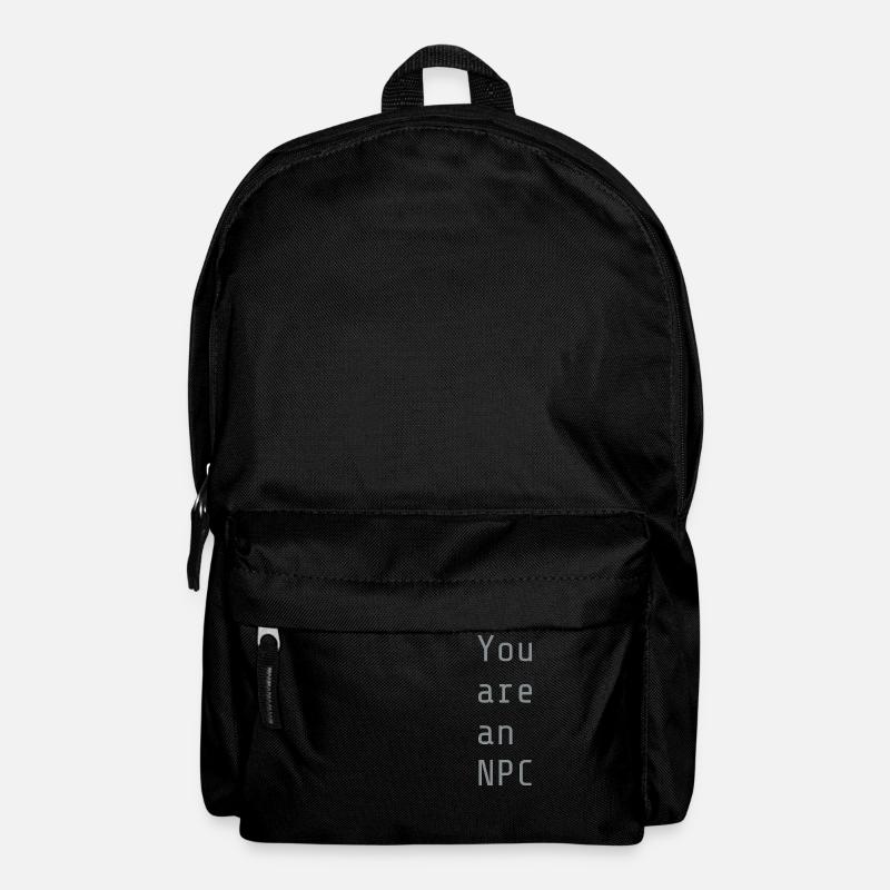 You are an NPC - Rucksack - Schwarz