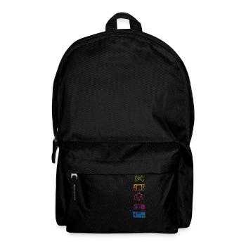 Classic Gaming controllers - Backpack - black - Front