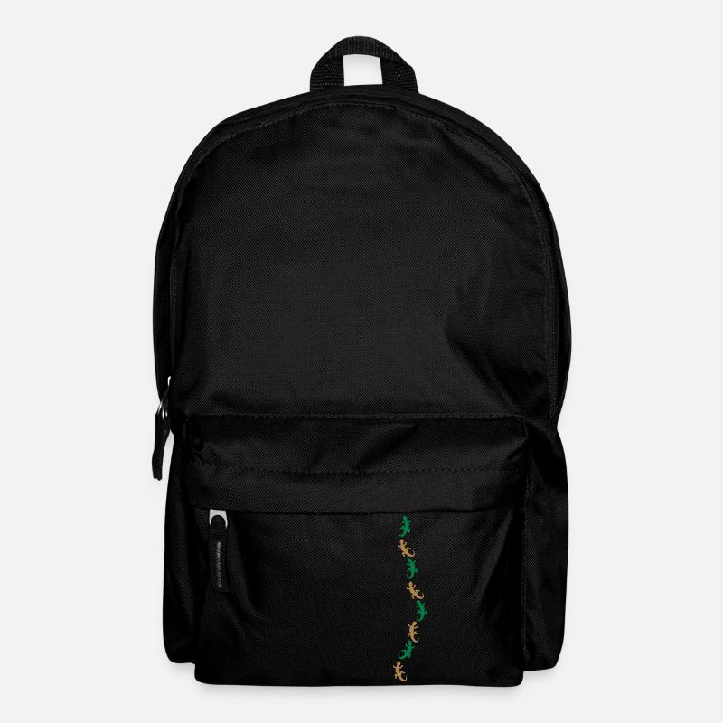 Acht Geckos - Rucksack - Schwarz