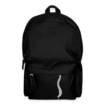 skeleton skelett bones knochen skull schaedel22 - Rucksack - Schwarz - Vorne
