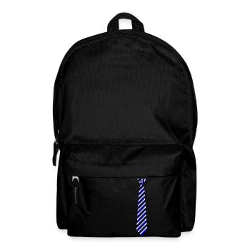 Cravate à rayures Eldredge - Sac à dos - noir - Devant