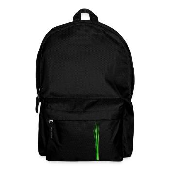 Chives Leek Organic Herbs - Backpack - black - Front