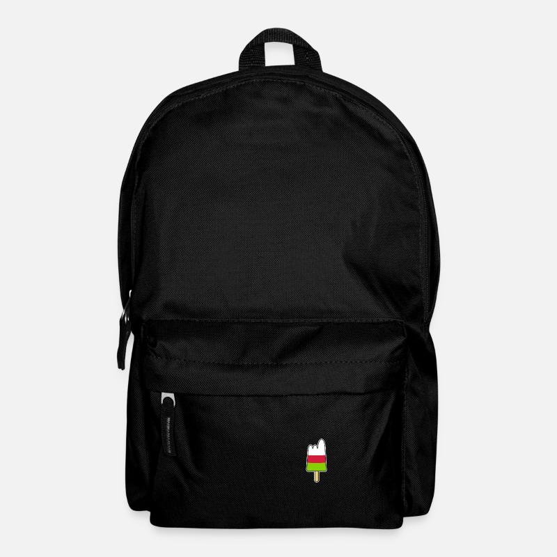 Eis am Stiel - Berge / Gletscher / Gipfel - Rucksack - Schwarz