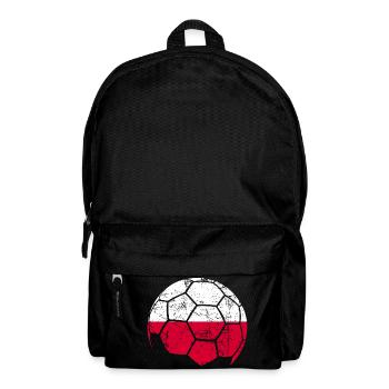 Pologne Ballon de football Football - Sac à dos - noir - Devant