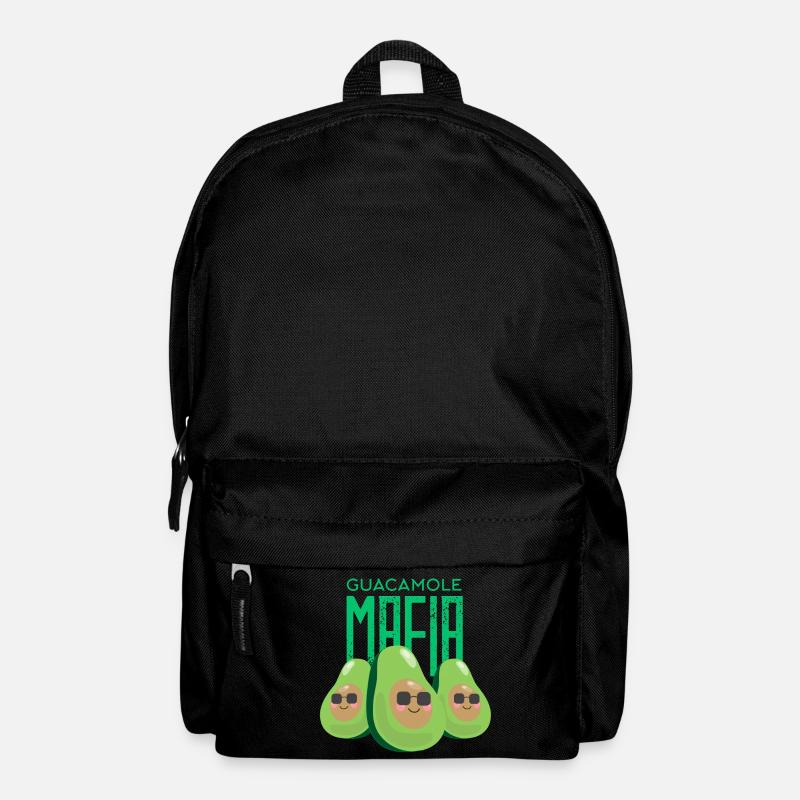 Cadeau drôle de chemise d'avocat de mafia de Guacamole - Sac à dos - noir