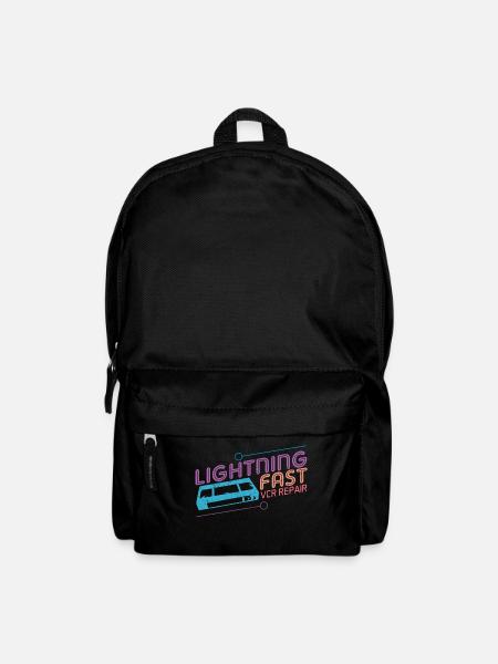 Lustige VHS VCR Vintage 90er Jahre 80er Jahre Shirt Geschenk - Rucksack - Schwarz