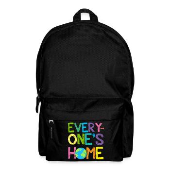 Earth Day Every One's Home Save Our Planet - Backpack - black - Front