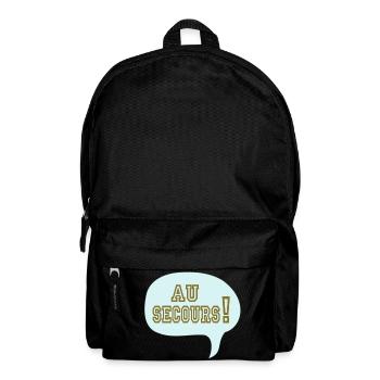 lustigen Cartoon Comic Relief zu - Rucksack - Schwarz - Vorne