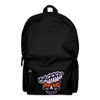 Braaap BIG Skull - Rucksack - Schwarz - Vorne