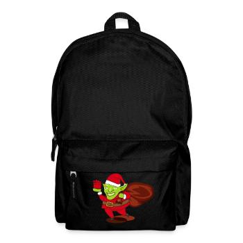 Goblinweihnachtsmann - Fantasy - Rucksack - Schwarz - Vorne