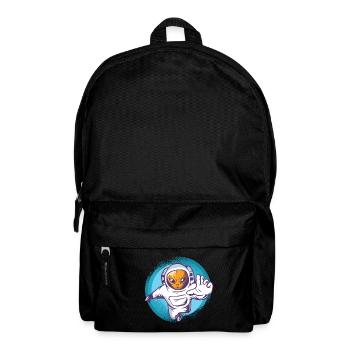 AlienAstronaut - Rucksack - Schwarz - Vorne