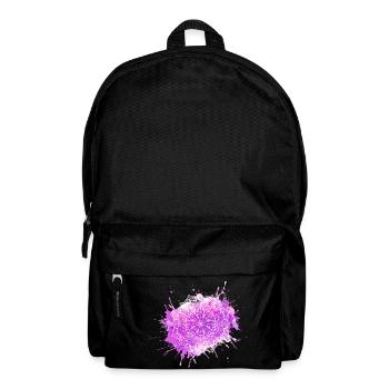 Mandala - Lila - Rucksack - Schwarz - Vorne