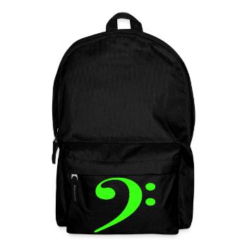 Clef basse - Sac à dos - noir - Devant