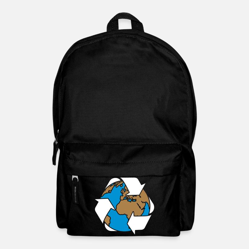 Planet Earth - Rucksack - Schwarz