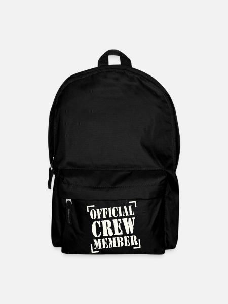 official crew member - Rucksack - Schwarz