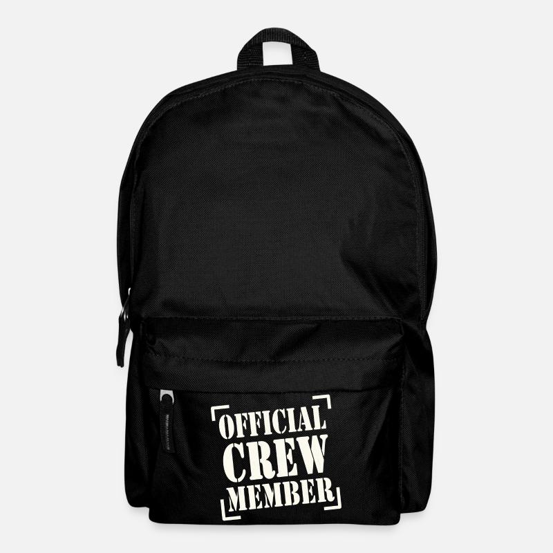 official crew member - Rucksack - Schwarz