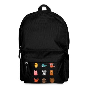 nature - Backpack - black - Front