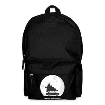 Früher war mehr Abenteuer (Trabi-Edition) - Rucksack - Schwarz - Vorne