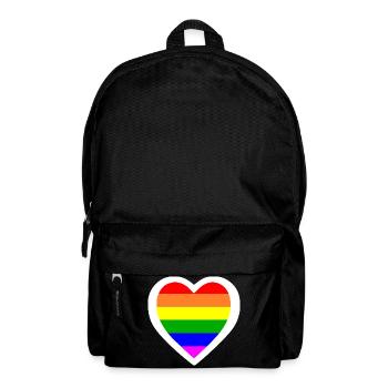 Lgbtq - Rucksack - Schwarz - Vorne