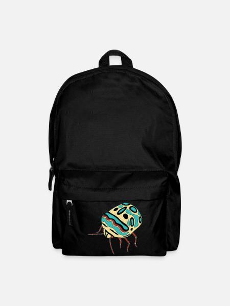 Insecte multicolore - Sac à dos - noir