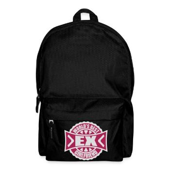 worlds best ex girlfriend - Rucksack - Schwarz - Vorne