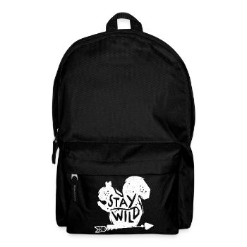 Stay Wild - Sac à dos - noir - Devant