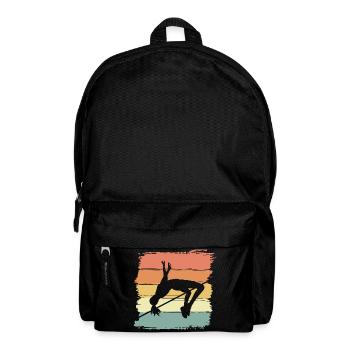 Saut en hauteur femmes Rétro - Sac à dos - noir - Devant