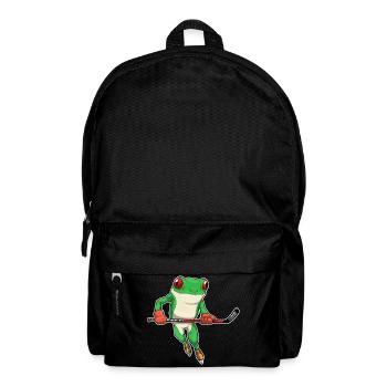 Frosch Eishockey Eishockeyschläger - Rucksack - Schwarz - Vorne