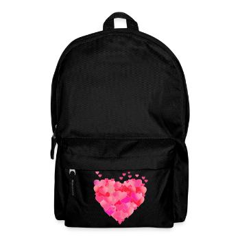 Cœur de cœur - Sac à dos - noir - Devant