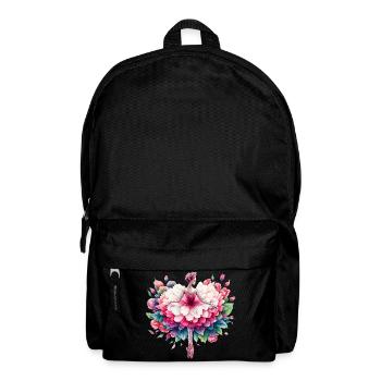 Ballet dancer with tutu - Backpack - black - Front