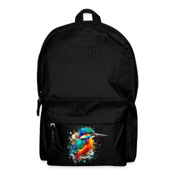 Eisvogel - Rucksack - Schwarz - Vorne