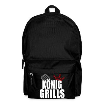 King of the Grill Crown Gill Cutlery - Backpack - black - Front
