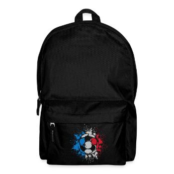 France Soccer Explosion Soccer Team Logo - Backpack - black - Front