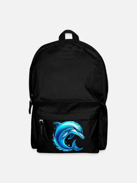 Delfin - Rucksack - Schwarz