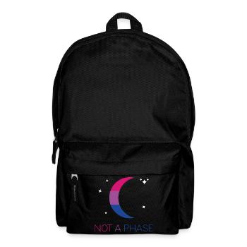 LGBTQ Pride Month - Keine Phase - Bisexuell - Rucksack - Schwarz - Vorne
