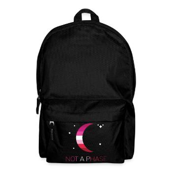 LGBTQ Pride Month - Keine Phase - Lesbisch - Rucksack - Schwarz - Vorne