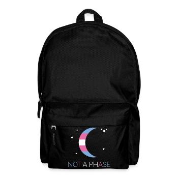 LGBTQ Pride Month - Keine Phase - Transgender - Rucksack - Schwarz - Vorne