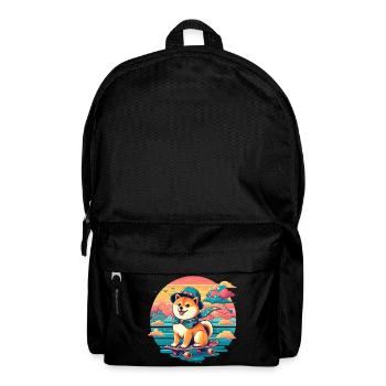 Shiba Inu - Backpack - black - Front
