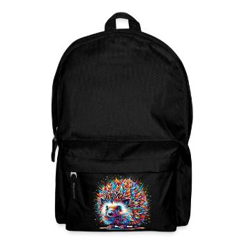 Hedgehog - Backpack - black - Front