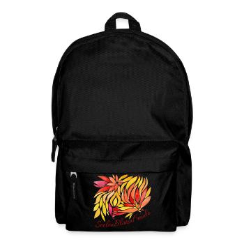 SeelenBlüten Freude - Sonja Ariel von Staden - Rucksack - Schwarz - Vorne